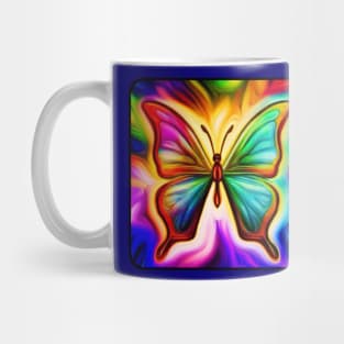 Psychedelic Butterfly Mug